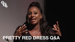 Alexandra Burke and the cast and director of Pretty Red Dress | BFI Q&A