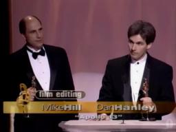 "Apollo 13"  winning the Oscar® for Film Editing
