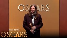 Sinners Best Original Score Press Room Speech | 98th Oscars (2026)