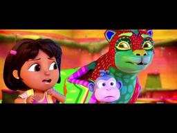 Join Dora & her friends in a new magical short film ahead of PAW Patrol: The Mighty Movie
