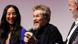 Kent Jones, Willem Dafoe, Greta Lee & Edmund Donovan on Late Fame