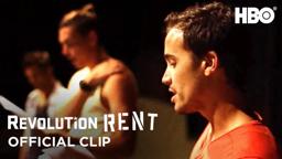 Revolution Rent: Rehearsing "One Song Glory" (Clip) | HBO