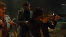 FREE FIRE - 'Testing the Merch' Clip - In cinemas now