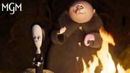 Baby Wednesday Flashback Scene