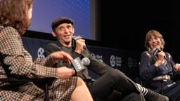 Mark Jenkin and Mary Woodvine on Enys Men