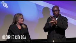 Steve McQueen and Bianca Stigter on Occupied City at the London Film Festival