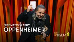 Oppenheimer wins Cinematography | EE BAFTA Film Awards 2024