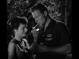 The Girl in Black Stockings 1957 - Opening scene