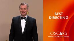 Christopher Nolan | Best Directing | 'Oppenheimer' | Oscars 2024 Press Room Speech