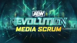 AEW Revolution Media Scrum