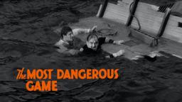 THE MOST DANGEROUS GAME "The luxury yacht runs aground and explodes" Clip