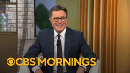 Comedian and TV host Stephen Colbert discusses new pickleball competition special, "Pickled"