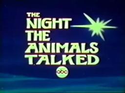 ABC The Night the Animals Talked 1970 promo