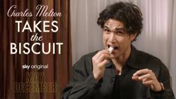 Charles Melton Takes The Biscuit