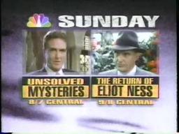 November 1991 - Promo for 'The Return of Eliot Ness'