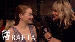 Emma Stone Red Carpet Interview | BAFTA TV Film Awards 2017