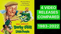 Darby O’Gill and the Little People (1959) 4 Video Releases Comparison