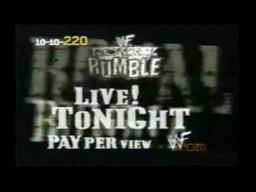 WWF Royal Rumble 1999 Commercial