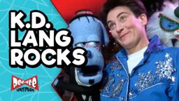k.d. lang rocks "Jingle Bell Rock": Pee-wee's Playhouse Christmas Special
