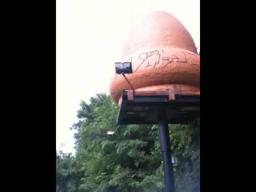 Kecksburg UFO replica