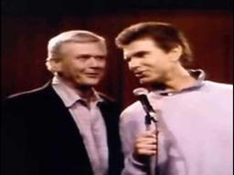 Martin Milner and Kent McCord in Nashville Beat Singing