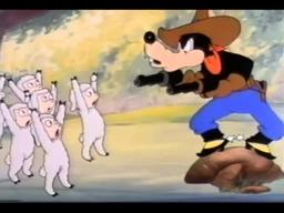 MIGHTY MOUSE AND THE WOLF