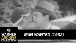 Man Wanted (Original Theatrical Trailer)