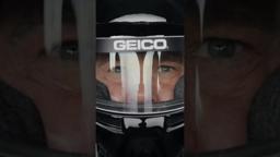 Brad Pitt, driving for real.