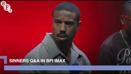 Michael B. Jordan, Miles Caton and Ryan Coogler introduce Sinners at the BFI IMAX