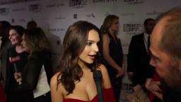 NYFF52 "Gone Girl" Red Carpet | Emily Ratajkowski