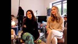 BFI Short Film 'True Colours' - Amy-Leigh Hickman & Tilly Keeper - Behind The Scenes