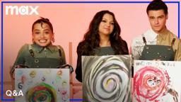 John Green & The Turtles All The Way Down Cast Q&A While Painting