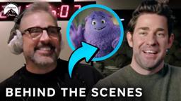 Voice Actors Behind the Scenes w/ John Krasinski, Steve Carell & More!