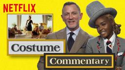 Glass Onion Cast Daniel Craig & Janelle Monáe Break Down their Looks