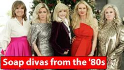Soap opera divas from the '80s are starring in a new Lifetime holiday movie!