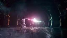 Dumbledore and Voldemort Duel