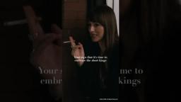 She said what needed to be said.