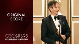Original Score | Volker Bertelmann | Oscars95 Press Room Speech