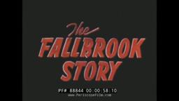 FRANK CAPRA'S LOST COLD WAR MOVIE  "THE FALLBROOK STORY"  88844