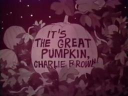 It's the Great Pumpkin, Charlie Brown 1966 TV promo