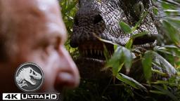 “Clever Girl”: Muldoon Is Eaten by a Velociraptor