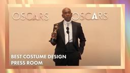Paul Tazewell 'Wicked' Best Costume Design Press Room Speech | 97th Oscars (2025)