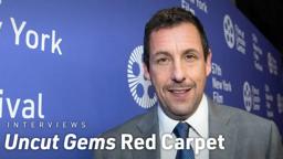 Uncut Gems Red Carpet Interviews at the 57th NYFF