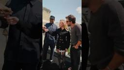 The cast reunites with Delores in London ahead of the premiere tonight!