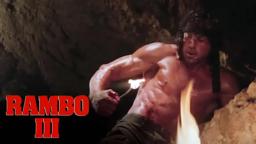 Rambo Tends His Wound