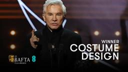 Baz Luhrmann Collects Catherine Martin's Costume Design BAFTA For Elvis | EE BAFTAs 2023