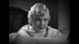 Red Headed Woman (1932 )  Jean Harlow,  Una Merkel,  ~ Pre-Code  Scene