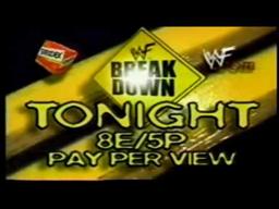 WWF Breakdown 1998 Commercial