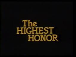 The Highest Honour (1982) Trailer