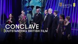 Conclave wins Best British Film to Edward Berger's delight | BAFTA Film Awards 2025